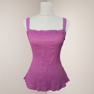 New with Tags Plum Peplum Tank Top – a.n.a A New Approach